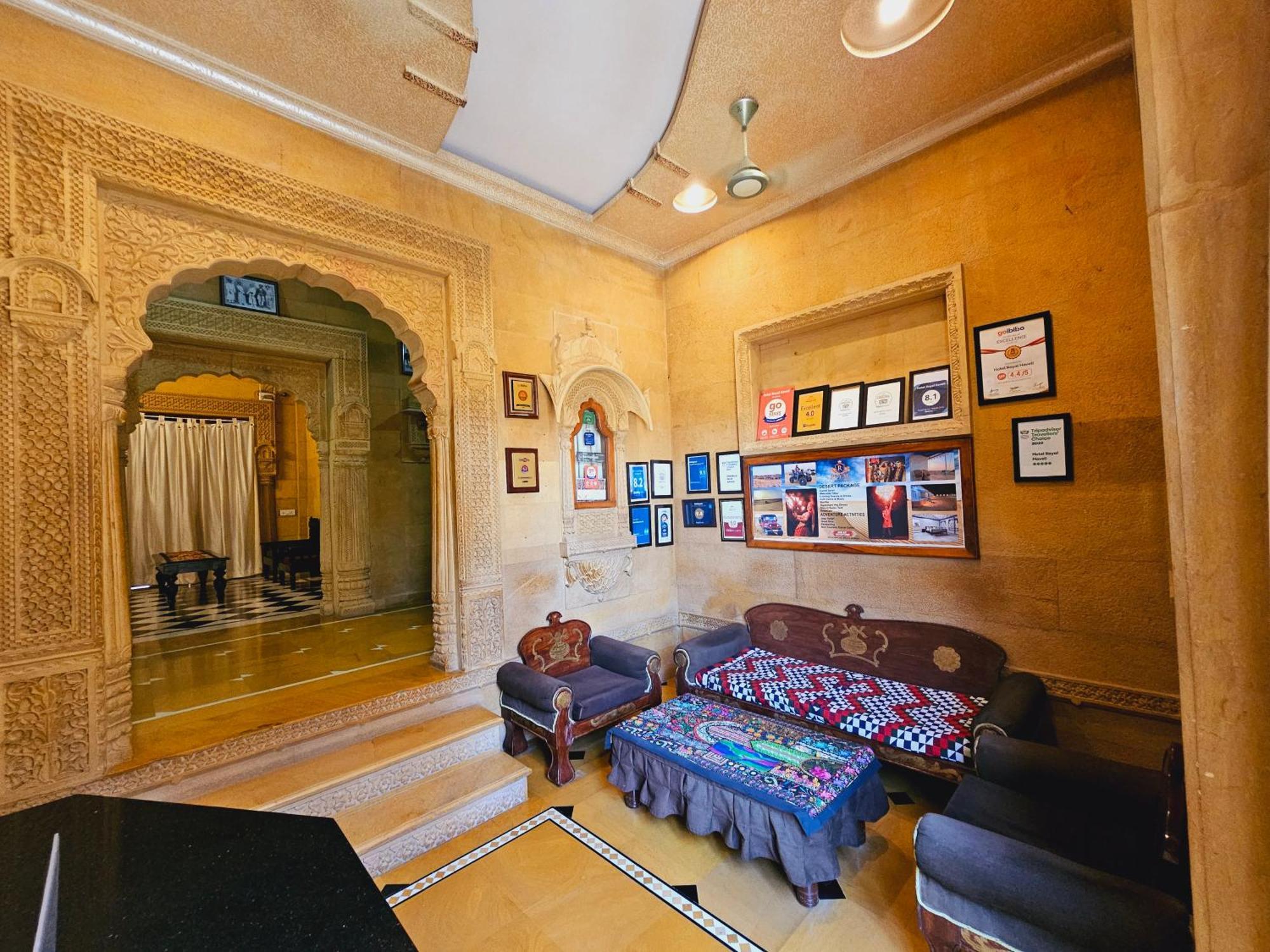 Hotel Royal Haveli Jaisalmer Exterior foto
